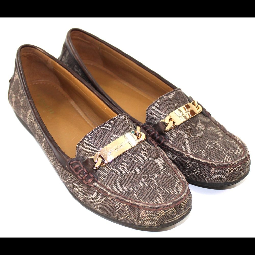 Coach loafers size 10